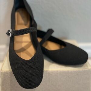 Black Women's Mary Jane Flats